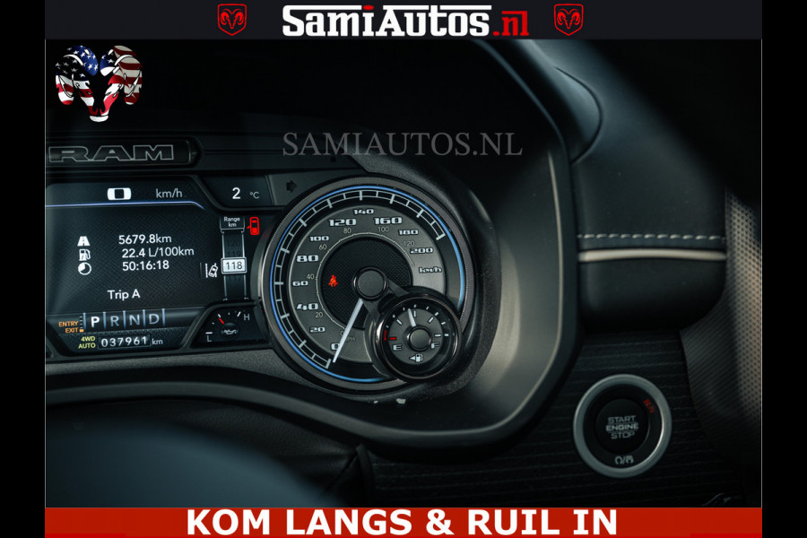 Dodge Ram LIMITED | 5.7 V8 HEMI 402PK | TUFF WIELEN | MEEST VOLLE LIMITED | PRACHTIGE KLEUR GRANITE CRYSTAL PEARL | CREW CAB | DUBBELE CABINE DC 5 PERSOONS | CREW CAB 5 PERSOONS | DUBBELE CABINE DC | MEEST ROYALE EN COMFORTABELE BEDRIJFSAUTO | HEAD-UP | LUCHTVERING | RONDOM CAMERA | MWK KLEP | PANORAMA DAK | | De specialist in Amerikaanse pick‑ups in Nederland en Europa.