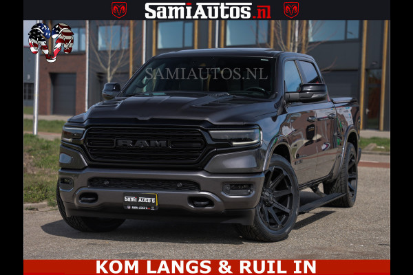 Dodge Ram LIMITED | 5.7 V8 HEMI 402PK | TUFF WIELEN | MEEST VOLLE LIMITED | PRACHTIGE KLEUR GRANITE CRYSTAL PEARL | CREW CAB | DUBBELE CABINE DC 5 PERSOONS | CREW CAB 5 PERSOONS | DUBBELE CABINE DC | MEEST ROYALE EN COMFORTABELE BEDRIJFSAUTO | HEAD-UP | LUCHTVERING | RONDOM CAMERA | MWK KLEP | PANORAMA DAK | | De specialist in Amerikaanse pick‑ups in Nederland en Europa.