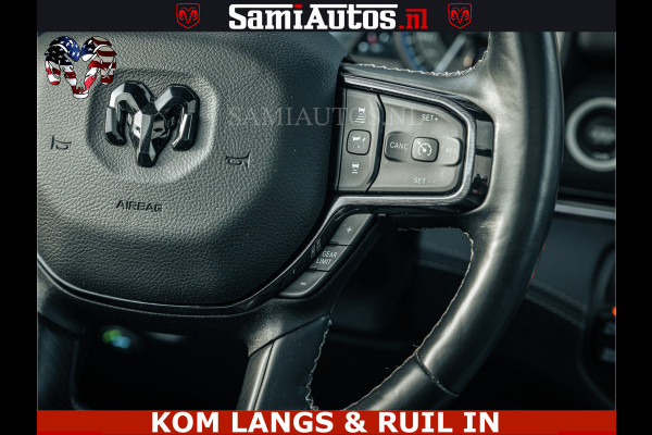 Dodge Ram LIMITED | 5.7 V8 HEMI 402PK | TUFF WIELEN | MEEST VOLLE LIMITED | PRACHTIGE KLEUR GRANITE CRYSTAL PEARL | CREW CAB | DUBBELE CABINE DC 5 PERSOONS | CREW CAB 5 PERSOONS | DUBBELE CABINE DC | MEEST ROYALE EN COMFORTABELE BEDRIJFSAUTO | HEAD-UP | LUCHTVERING | RONDOM CAMERA | MWK KLEP | PANORAMA DAK | | De specialist in Amerikaanse pick‑ups in Nederland en Europa.