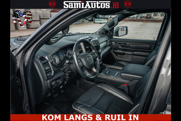 Dodge Ram LIMITED | 5.7 V8 HEMI 402PK | TUFF WIELEN | MEEST VOLLE LIMITED | PRACHTIGE KLEUR GRANITE CRYSTAL PEARL | CREW CAB | DUBBELE CABINE DC 5 PERSOONS | CREW CAB 5 PERSOONS | DUBBELE CABINE DC | MEEST ROYALE EN COMFORTABELE BEDRIJFSAUTO | HEAD-UP | LUCHTVERING | RONDOM CAMERA | MWK KLEP | PANORAMA DAK | | De specialist in Amerikaanse pick‑ups in Nederland en Europa.