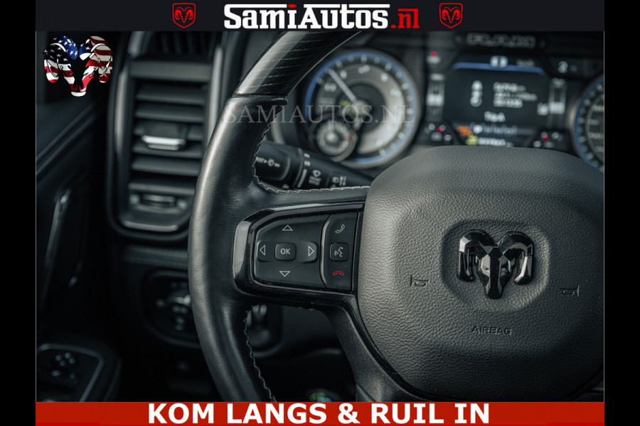 Dodge Ram LIMITED | 5.7 V8 HEMI 402PK | TUFF WIELEN | MEEST VOLLE LIMITED | PRACHTIGE KLEUR GRANITE CRYSTAL PEARL | CREW CAB | DUBBELE CABINE DC 5 PERSOONS | CREW CAB 5 PERSOONS | DUBBELE CABINE DC | MEEST ROYALE EN COMFORTABELE BEDRIJFSAUTO | HEAD-UP | LUCHTVERING | RONDOM CAMERA | MWK KLEP | PANORAMA DAK | | De specialist in Amerikaanse pick‑ups in Nederland en Europa.