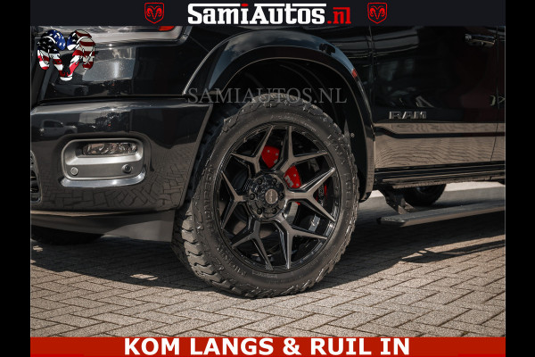 Dodge Ram HULK | Limited Night H.O 540HP 706Nm | Massage + Full Option | De Meest Luxe en Volle Pick-Up in zijn Klasse | Hulk Pack is meer Comfortabele Dubbele Cabine met Royale 5 Zitplaatsen | BPM vrij | Nu Leverbaar uit Voorraad | Voorraad Nr 2357 - 5182 | De specialist in Amerikaanse pick‑ups in Nederland en Europa.