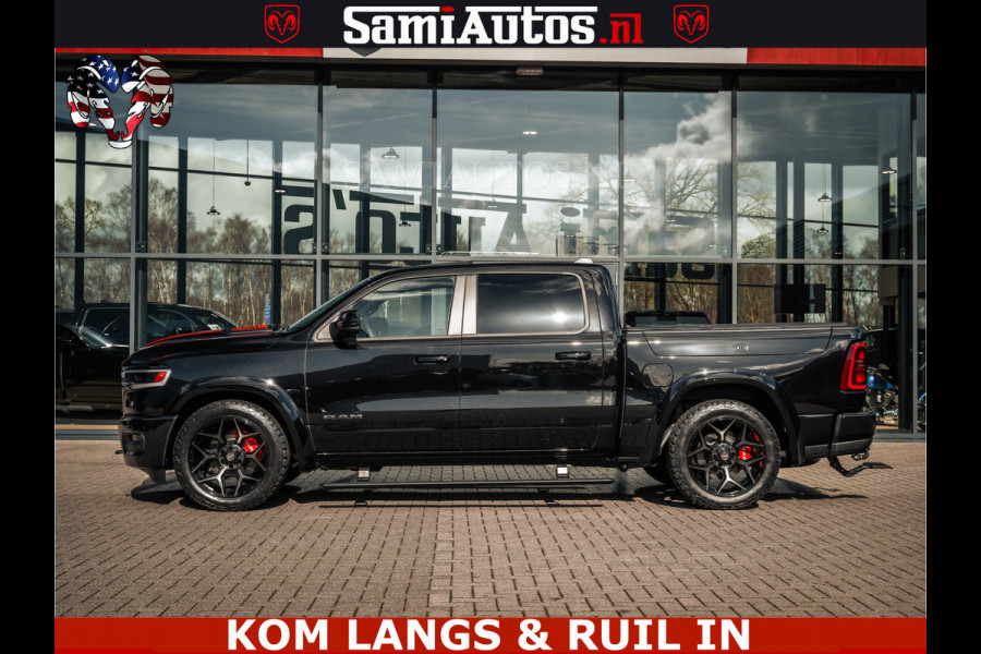 Dodge Ram HULK | Limited Night H.O 540HP 706Nm | Massage + Full Option | De Meest Luxe en Volle Pick-Up in zijn Klasse | Hulk Pack is meer Comfortabele Dubbele Cabine met Royale 5 Zitplaatsen | BPM vrij | Nu Leverbaar uit Voorraad | Voorraad Nr 2357 - 5182 | De specialist in Amerikaanse pick‑ups in Nederland en Europa.