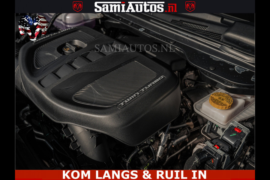 Dodge Ram HULK | Limited Night H.O 540HP 706Nm | Massage + Full Option | De Meest Luxe en Volle Pick-Up in zijn Klasse | Hulk Pack is meer Comfortabele Dubbele Cabine met Royale 5 Zitplaatsen | BPM vrij | Nu Leverbaar uit Voorraad | Voorraad Nr 2357 - 5182 | De specialist in Amerikaanse pick‑ups in Nederland en Europa.