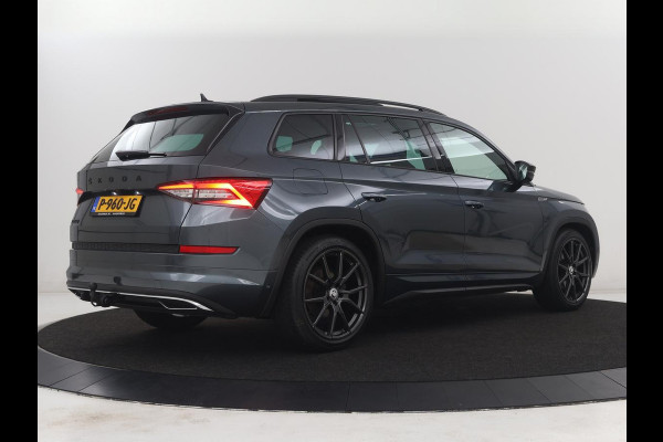 Škoda Kodiaq 1.5 TSI Sportline Business 7p. | Panoramadak | 360 Camera | Carplay | Trekhaak | Navigatie | Climate control | DAB+ | Adaptive cruise | Stoel & stuurwielverwarming | Side assist