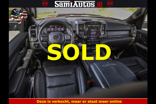 Dodge Ram DELMONICO | LIMITED NIGHT 5.7 V8 | BOM VOL | HUD | LUCHTVERING | MEEST LUXE DUBBELE CABINE | 5 PERSOONS | ROYALE STOELEN MET LUXE BEKLEDING | DC | GRIJSKENTEKEN | Z.G.A.N | EERSTE EIGENAAR | ORIGINELE NEDERLANDSE AUTO | | De specialist in Amerikaanse pick‑ups in Nederland en Europa.