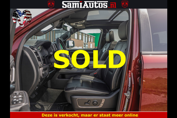 Dodge Ram DELMONICO | LIMITED NIGHT 5.7 V8 | BOM VOL | HUD | LUCHTVERING | MEEST LUXE DUBBELE CABINE | 5 PERSOONS | ROYALE STOELEN MET LUXE BEKLEDING | DC | GRIJSKENTEKEN | Z.G.A.N | EERSTE EIGENAAR | ORIGINELE NEDERLANDSE AUTO | | De specialist in Amerikaanse pick‑ups in Nederland en Europa.