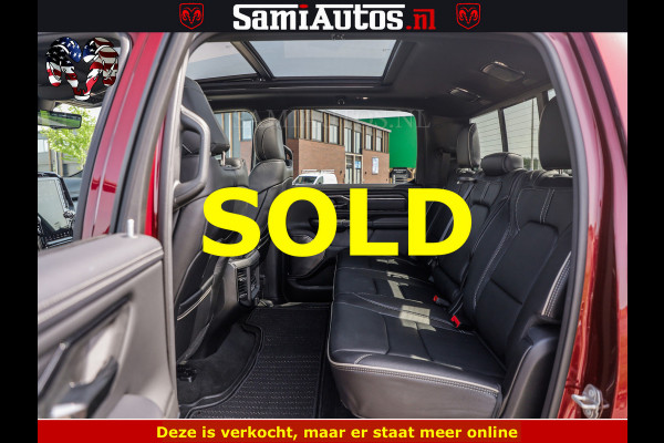 Dodge Ram DELMONICO | LIMITED NIGHT 5.7 V8 | BOM VOL | HUD | LUCHTVERING | MEEST LUXE DUBBELE CABINE | 5 PERSOONS | ROYALE STOELEN MET LUXE BEKLEDING | DC | GRIJSKENTEKEN | Z.G.A.N | EERSTE EIGENAAR | ORIGINELE NEDERLANDSE AUTO | | De specialist in Amerikaanse pick‑ups in Nederland en Europa.