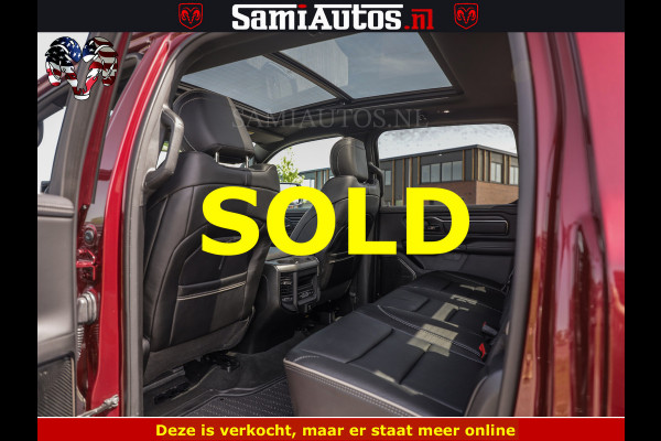 Dodge Ram DELMONICO | LIMITED NIGHT 5.7 V8 | BOM VOL | HUD | LUCHTVERING | MEEST LUXE DUBBELE CABINE | 5 PERSOONS | ROYALE STOELEN MET LUXE BEKLEDING | DC | GRIJSKENTEKEN | Z.G.A.N | EERSTE EIGENAAR | ORIGINELE NEDERLANDSE AUTO | | De specialist in Amerikaanse pick‑ups in Nederland en Europa.