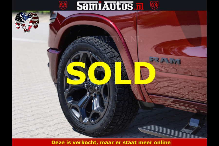 Dodge Ram DELMONICO | LIMITED NIGHT 5.7 V8 | BOM VOL | HUD | LUCHTVERING | MEEST LUXE DUBBELE CABINE | 5 PERSOONS | ROYALE STOELEN MET LUXE BEKLEDING | DC | GRIJSKENTEKEN | Z.G.A.N | EERSTE EIGENAAR | ORIGINELE NEDERLANDSE AUTO | | De specialist in Amerikaanse pick‑ups in Nederland en Europa.