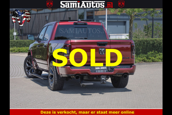 Dodge Ram DELMONICO | LIMITED NIGHT 5.7 V8 | BOM VOL | HUD | LUCHTVERING | MEEST LUXE DUBBELE CABINE | 5 PERSOONS | ROYALE STOELEN MET LUXE BEKLEDING | DC | GRIJSKENTEKEN | Z.G.A.N | EERSTE EIGENAAR | ORIGINELE NEDERLANDSE AUTO | | De specialist in Amerikaanse pick‑ups in Nederland en Europa.