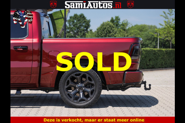 Dodge Ram DELMONICO | LIMITED NIGHT 5.7 V8 | BOM VOL | HUD | LUCHTVERING | MEEST LUXE DUBBELE CABINE | 5 PERSOONS | ROYALE STOELEN MET LUXE BEKLEDING | DC | GRIJSKENTEKEN | Z.G.A.N | EERSTE EIGENAAR | ORIGINELE NEDERLANDSE AUTO | | De specialist in Amerikaanse pick‑ups in Nederland en Europa.
