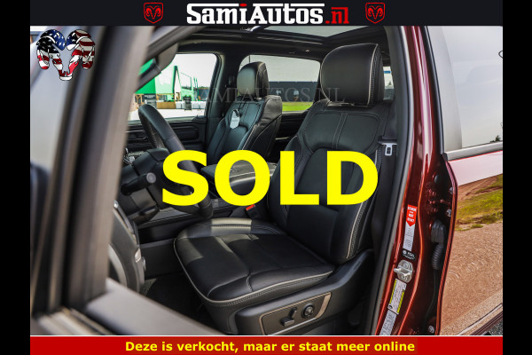 Dodge Ram DELMONICO | LIMITED NIGHT 5.7 V8 | BOM VOL | HUD | LUCHTVERING | MEEST LUXE DUBBELE CABINE | 5 PERSOONS | ROYALE STOELEN MET LUXE BEKLEDING | DC | GRIJSKENTEKEN | Z.G.A.N | EERSTE EIGENAAR | ORIGINELE NEDERLANDSE AUTO | | De specialist in Amerikaanse pick‑ups in Nederland en Europa.