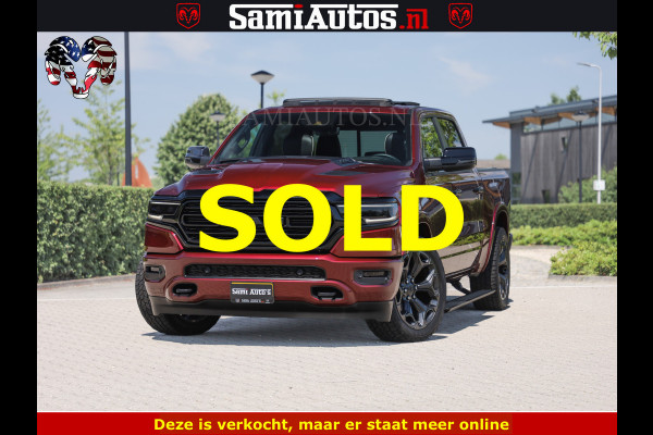 Dodge Ram DELMONICO | LIMITED NIGHT 5.7 V8 | BOM VOL | HUD | LUCHTVERING | MEEST LUXE DUBBELE CABINE | 5 PERSOONS | ROYALE STOELEN MET LUXE BEKLEDING | DC | GRIJSKENTEKEN | Z.G.A.N | EERSTE EIGENAAR | ORIGINELE NEDERLANDSE AUTO | | De specialist in Amerikaanse pick‑ups in Nederland en Europa.