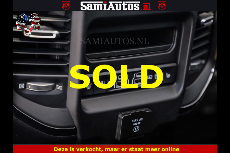 Dodge Ram DELMONICO | LIMITED NIGHT 5.7 V8 | BOM VOL | HUD | LUCHTVERING | MEEST LUXE DUBBELE CABINE | 5 PERSOONS | ROYALE STOELEN MET LUXE BEKLEDING | DC | GRIJSKENTEKEN | Z.G.A.N | EERSTE EIGENAAR | ORIGINELE NEDERLANDSE AUTO | | De specialist in Amerikaanse pick‑ups in Nederland en Europa.