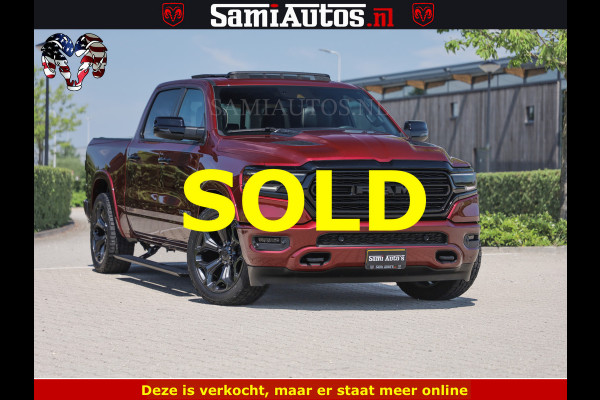 Dodge Ram DELMONICO | LIMITED NIGHT 5.7 V8 | BOM VOL | HUD | LUCHTVERING | MEEST LUXE DUBBELE CABINE | 5 PERSOONS | ROYALE STOELEN MET LUXE BEKLEDING | DC | GRIJSKENTEKEN | Z.G.A.N | EERSTE EIGENAAR | ORIGINELE NEDERLANDSE AUTO | | De specialist in Amerikaanse pick‑ups in Nederland en Europa.