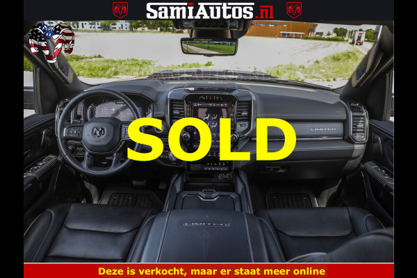 Dodge Ram DELMONICO | LIMITED NIGHT 5.7 V8 | BOM VOL | HUD | LUCHTVERING | MEEST LUXE DUBBELE CABINE | 5 PERSOONS | ROYALE STOELEN MET LUXE BEKLEDING | DC | GRIJSKENTEKEN | Z.G.A.N | EERSTE EIGENAAR | ORIGINELE NEDERLANDSE AUTO | | De specialist in Amerikaanse pick‑ups in Nederland en Europa.