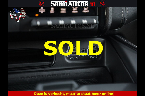 Dodge Ram DELMONICO | LIMITED NIGHT 5.7 V8 | BOM VOL | HUD | LUCHTVERING | MEEST LUXE DUBBELE CABINE | 5 PERSOONS | ROYALE STOELEN MET LUXE BEKLEDING | DC | GRIJSKENTEKEN | Z.G.A.N | EERSTE EIGENAAR | ORIGINELE NEDERLANDSE AUTO | | De specialist in Amerikaanse pick‑ups in Nederland en Europa.
