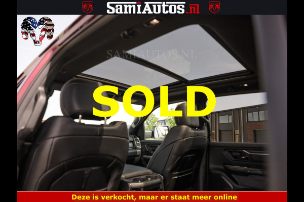 Dodge Ram DELMONICO | LIMITED NIGHT 5.7 V8 | BOM VOL | HUD | LUCHTVERING | MEEST LUXE DUBBELE CABINE | 5 PERSOONS | ROYALE STOELEN MET LUXE BEKLEDING | DC | GRIJSKENTEKEN | Z.G.A.N | EERSTE EIGENAAR | ORIGINELE NEDERLANDSE AUTO | | De specialist in Amerikaanse pick‑ups in Nederland en Europa.