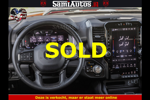 Dodge Ram DELMONICO | LIMITED NIGHT 5.7 V8 | BOM VOL | HUD | LUCHTVERING | MEEST LUXE DUBBELE CABINE | 5 PERSOONS | ROYALE STOELEN MET LUXE BEKLEDING | DC | GRIJSKENTEKEN | Z.G.A.N | EERSTE EIGENAAR | ORIGINELE NEDERLANDSE AUTO | | De specialist in Amerikaanse pick‑ups in Nederland en Europa.