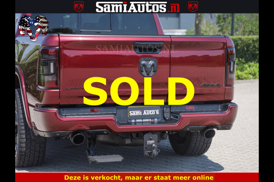 Dodge Ram DELMONICO | LIMITED NIGHT 5.7 V8 | BOM VOL | HUD | LUCHTVERING | MEEST LUXE DUBBELE CABINE | 5 PERSOONS | ROYALE STOELEN MET LUXE BEKLEDING | DC | GRIJSKENTEKEN | Z.G.A.N | EERSTE EIGENAAR | ORIGINELE NEDERLANDSE AUTO | | De specialist in Amerikaanse pick‑ups in Nederland en Europa.