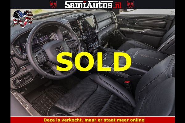 Dodge Ram DELMONICO | LIMITED NIGHT 5.7 V8 | BOM VOL | HUD | LUCHTVERING | MEEST LUXE DUBBELE CABINE | 5 PERSOONS | ROYALE STOELEN MET LUXE BEKLEDING | DC | GRIJSKENTEKEN | Z.G.A.N | EERSTE EIGENAAR | ORIGINELE NEDERLANDSE AUTO | | De specialist in Amerikaanse pick‑ups in Nederland en Europa.