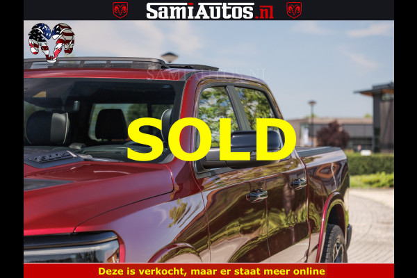 Dodge Ram DELMONICO | LIMITED NIGHT 5.7 V8 | BOM VOL | HUD | LUCHTVERING | MEEST LUXE DUBBELE CABINE | 5 PERSOONS | ROYALE STOELEN MET LUXE BEKLEDING | DC | GRIJSKENTEKEN | Z.G.A.N | EERSTE EIGENAAR | ORIGINELE NEDERLANDSE AUTO | | De specialist in Amerikaanse pick‑ups in Nederland en Europa.