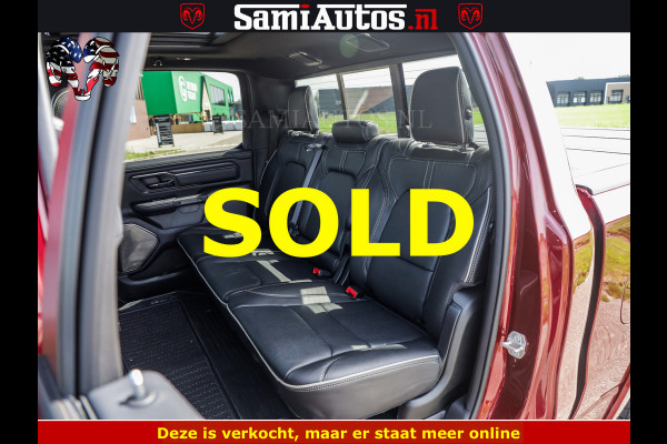 Dodge Ram DELMONICO | LIMITED NIGHT 5.7 V8 | BOM VOL | HUD | LUCHTVERING | MEEST LUXE DUBBELE CABINE | 5 PERSOONS | ROYALE STOELEN MET LUXE BEKLEDING | DC | GRIJSKENTEKEN | Z.G.A.N | EERSTE EIGENAAR | ORIGINELE NEDERLANDSE AUTO | | De specialist in Amerikaanse pick‑ups in Nederland en Europa.