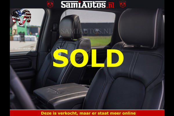 Dodge Ram DELMONICO | LIMITED NIGHT 5.7 V8 | BOM VOL | HUD | LUCHTVERING | MEEST LUXE DUBBELE CABINE | 5 PERSOONS | ROYALE STOELEN MET LUXE BEKLEDING | DC | GRIJSKENTEKEN | Z.G.A.N | EERSTE EIGENAAR | ORIGINELE NEDERLANDSE AUTO | | De specialist in Amerikaanse pick‑ups in Nederland en Europa.