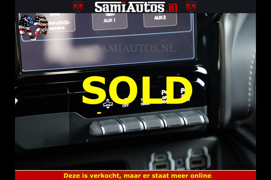 Dodge Ram DELMONICO | LIMITED NIGHT 5.7 V8 | BOM VOL | HUD | LUCHTVERING | MEEST LUXE DUBBELE CABINE | 5 PERSOONS | ROYALE STOELEN MET LUXE BEKLEDING | DC | GRIJSKENTEKEN | Z.G.A.N | EERSTE EIGENAAR | ORIGINELE NEDERLANDSE AUTO | | De specialist in Amerikaanse pick‑ups in Nederland en Europa.