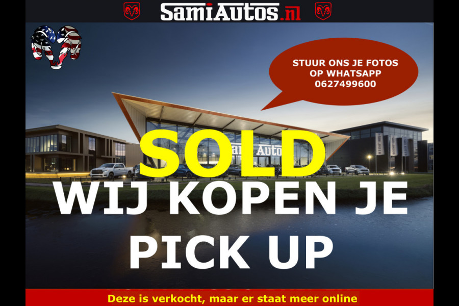 Dodge Ram DELMONICO | LIMITED NIGHT 5.7 V8 | BOM VOL | HUD | LUCHTVERING | MEEST LUXE DUBBELE CABINE | 5 PERSOONS | ROYALE STOELEN MET LUXE BEKLEDING | DC | GRIJSKENTEKEN | Z.G.A.N | EERSTE EIGENAAR | ORIGINELE NEDERLANDSE AUTO | | De specialist in Amerikaanse pick‑ups in Nederland en Europa.