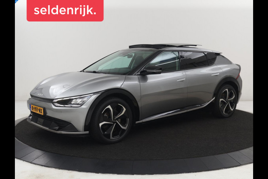 Kia Ev6 Plus Advanced 77.4 kWh | SOH 93,7% | Panoramadak | 360 camera | Stoel & stuurverwarming | Stoelkoeling | Adaptive cruise | Climate control | Navigatie | DAB+ | Bluetooth | Carplay | Sfeerverlichting | Keyless | Meridan surround | Side assist