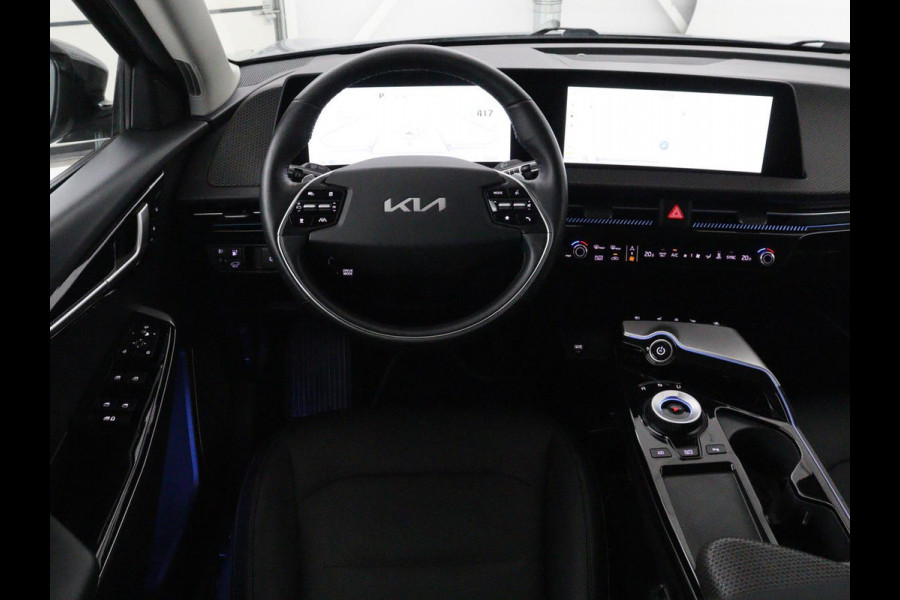 Kia Ev6 Plus Advanced 77.4 kWh | SOH 93,7% | Panoramadak | 360 camera | Stoel & stuurverwarming | Stoelkoeling | Adaptive cruise | Climate control | Navigatie | DAB+ | Bluetooth | Carplay | Sfeerverlichting | Keyless | Meridan surround | Side assist