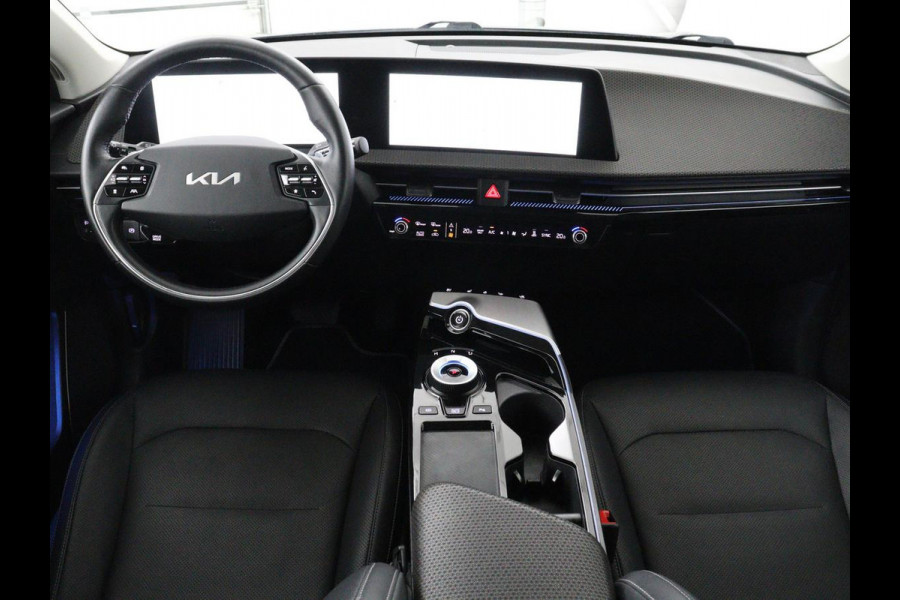 Kia Ev6 Plus Advanced 77.4 kWh | SOH 93,7% | Panoramadak | 360 camera | Stoel & stuurverwarming | Stoelkoeling | Adaptive cruise | Climate control | Navigatie | DAB+ | Bluetooth | Carplay | Sfeerverlichting | Keyless | Meridan surround | Side assist