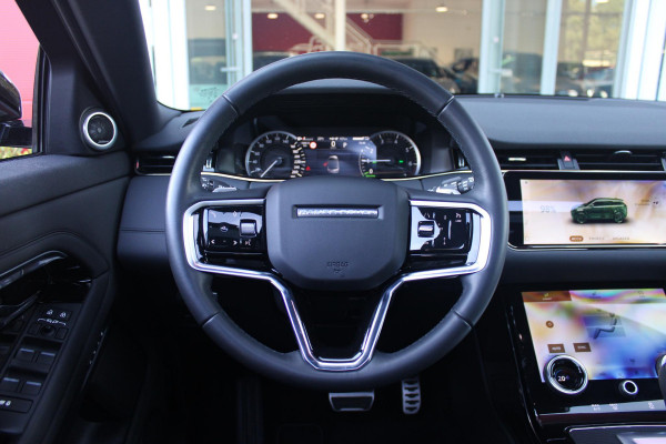 Land Rover Range Rover Evoque 1.5 P300e AWD 254PK R-DYNAMIC HSE | PANORAMISCH SCHUIF / KANTELDAK | ELEKTRISCH VERSTELBARE VOORSTOELEN / BESTUURDERSTOEL MET GEHEUGEN | LEDEREN BEKLEDING | VOORSTOELEN  VERWARMBAAR | 20" LICHTMETALEN VELGEN | KEYLESS ENTRY / START | DODEHOEK DETECTIE | EXTRA GETINTE ACHTERRUITEN | FULL LED KOPLAMPEN | LED ACHTERLICHTEN | ADAPTIVE CRUISE CONTROL | APPLE CARPLAY | ACHTERKLEP ELEKTRISCH BEDIENBAAR | MERIDIAN PREMIUM AUDIO SYSTEEM | RODE REMKLAUWEN |