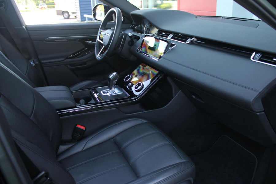 Land Rover Range Rover Evoque 1.5 P300e AWD 254PK R-DYNAMIC HSE | PANORAMISCH SCHUIF / KANTELDAK | ELEKTRISCH VERSTELBARE VOORSTOELEN / BESTUURDERSTOEL MET GEHEUGEN | LEDEREN BEKLEDING | VOORSTOELEN  VERWARMBAAR | 20" LICHTMETALEN VELGEN | KEYLESS ENTRY / START | DODEHOEK DETECTIE | EXTRA GETINTE ACHTERRUITEN | FULL LED KOPLAMPEN | LED ACHTERLICHTEN | ADAPTIVE CRUISE CONTROL | APPLE CARPLAY | ACHTERKLEP ELEKTRISCH BEDIENBAAR | MERIDIAN PREMIUM AUDIO SYSTEEM | RODE REMKLAUWEN |