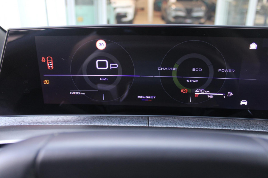 Peugeot 5008 1.2 Hybrid 145PK ALLURE 7p | 360° VISION & DRIVE ASSIST PACK: ANTI DIEFSTAL ALARM MET SUPERVEGRENDELING/VERWARMBAAR VOLLEDEREN STUURWIEL/VISEOPARK 360° HD CAMERA'S MET PARKEERHULP VOOR, BUITENSPIEGELS MET KANTELFUNCTIE BIJ HET ACHTERUITRIJDEN/ADAPTIVE CRUISE CONTROL MET STOP & GO FUNCTIE, REAR CROSS TRAFFIC ALERT, LANE CHANGE ASSIST, DODEHOEK DETECTIE, GROOTLICHT ASSISTENT | PANORAMIC NAVIGATION PACK: PEUGEOT PANORAMIC i-COCKPIT MET GEBOGEN EN ZWEVEND HD SCHERM/PEUGEOT 3D NAVIGATIE/SPRAAKHERKENNING/3-USB AANSLUITINGEN/DRAADLOZE TELEFOONLADER | SEAT PACK: AGR STOEL MET