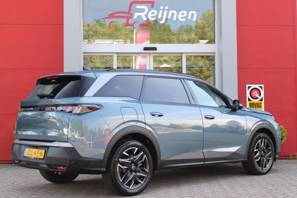 Peugeot 5008 1.2 Hybrid 145PK ALLURE 7p | 360° VISION & DRIVE ASSIST PACK: ANTI DIEFSTAL ALARM MET SUPERVEGRENDELING/VERWARMBAAR VOLLEDEREN STUURWIEL/VISEOPARK 360° HD CAMERA'S MET PARKEERHULP VOOR, BUITENSPIEGELS MET KANTELFUNCTIE BIJ HET ACHTERUITRIJDEN/ADAPTIVE CRUISE CONTROL MET STOP & GO FUNCTIE, REAR CROSS TRAFFIC ALERT, LANE CHANGE ASSIST, DODEHOEK DETECTIE, GROOTLICHT ASSISTENT | PANORAMIC NAVIGATION PACK: PEUGEOT PANORAMIC i-COCKPIT MET GEBOGEN EN ZWEVEND HD SCHERM/PEUGEOT 3D NAVIGATIE/SPRAAKHERKENNING/3-USB AANSLUITINGEN/DRAADLOZE TELEFOONLADER | SEAT PACK: AGR STOEL MET