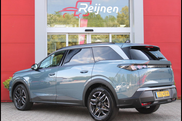 Peugeot 5008 1.2 Hybrid 145PK ALLURE 7p | 360° VISION & DRIVE ASSIST PACK: ANTI DIEFSTAL ALARM MET SUPERVEGRENDELING/VERWARMBAAR VOLLEDEREN STUURWIEL/VISEOPARK 360° HD CAMERA'S MET PARKEERHULP VOOR, BUITENSPIEGELS MET KANTELFUNCTIE BIJ HET ACHTERUITRIJDEN/ADAPTIVE CRUISE CONTROL MET STOP & GO FUNCTIE, REAR CROSS TRAFFIC ALERT, LANE CHANGE ASSIST, DODEHOEK DETECTIE, GROOTLICHT ASSISTENT | PANORAMIC NAVIGATION PACK: PEUGEOT PANORAMIC i-COCKPIT MET GEBOGEN EN ZWEVEND HD SCHERM/PEUGEOT 3D NAVIGATIE/SPRAAKHERKENNING/3-USB AANSLUITINGEN/DRAADLOZE TELEFOONLADER | SEAT PACK: AGR STOEL MET