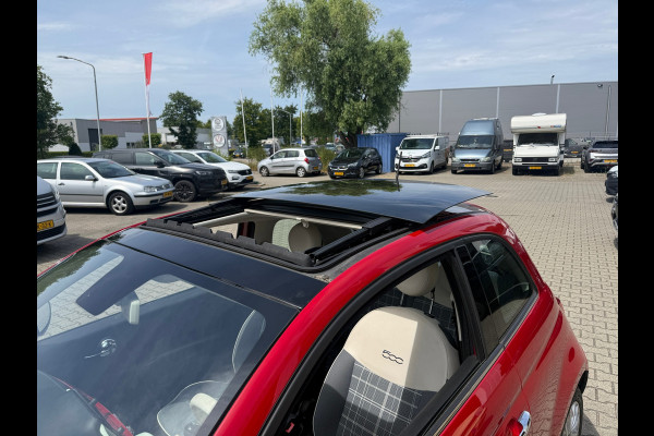 Fiat 500 1.2 Lounge SCHUIF/KANTELDAK NAVI (BOVAG/RIJKLAARPRIJS)