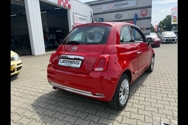 Fiat 500 1.2 Lounge SCHUIF/KANTELDAK NAVI (BOVAG/RIJKLAARPRIJS)