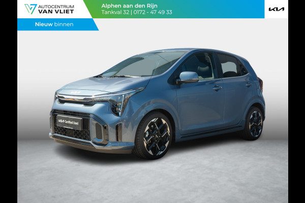 Kia Picanto 1.0 DPI GT-Line | Schuif/kanteldak | Stoel en stuurverwarming | Dode hoek assistent