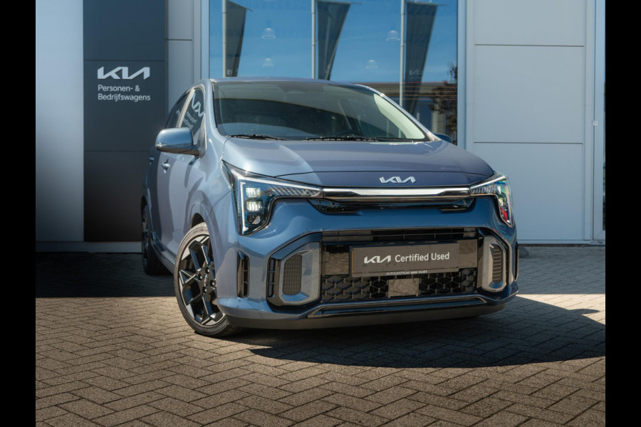 Kia Picanto 1.0 DPI GT-Line | Schuif/kanteldak | Stoel en stuurverwarming | Dode hoek assistent