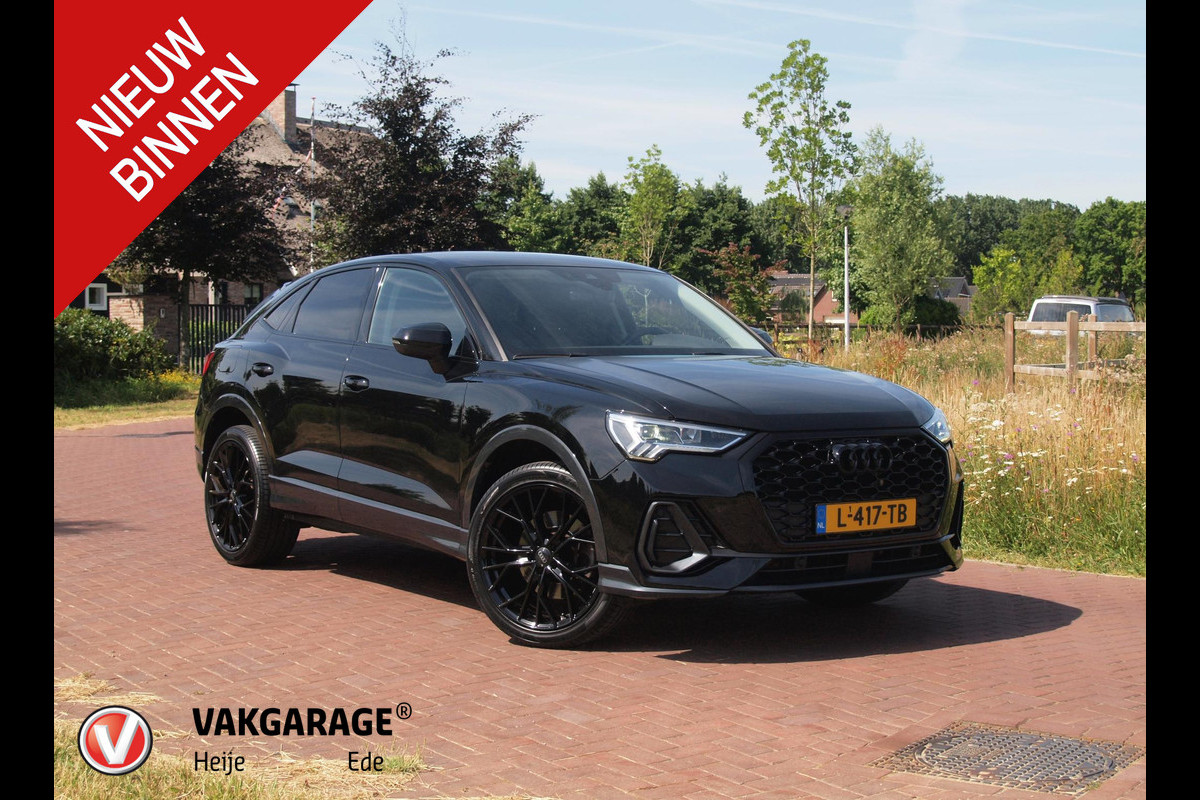 Audi Q3 Sportback 45 TFSI e Advanced Edition | Black Optic | Apple Carplay | Leer | 20 Inch | NL-Auto |