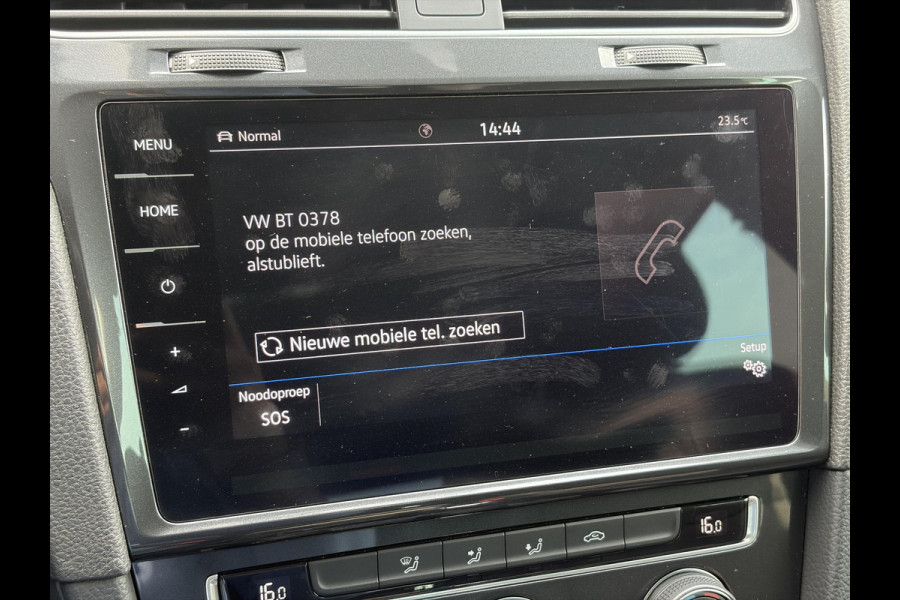 Volkswagen e-Golf e-Golf SOH 91.07%,Navi,Carplay,Camera,Stoelverwarming,Clima,Cruise,Pdc,Lm velgen,Dealer Onderhouden,N.A.P,Apk tot 11-2026