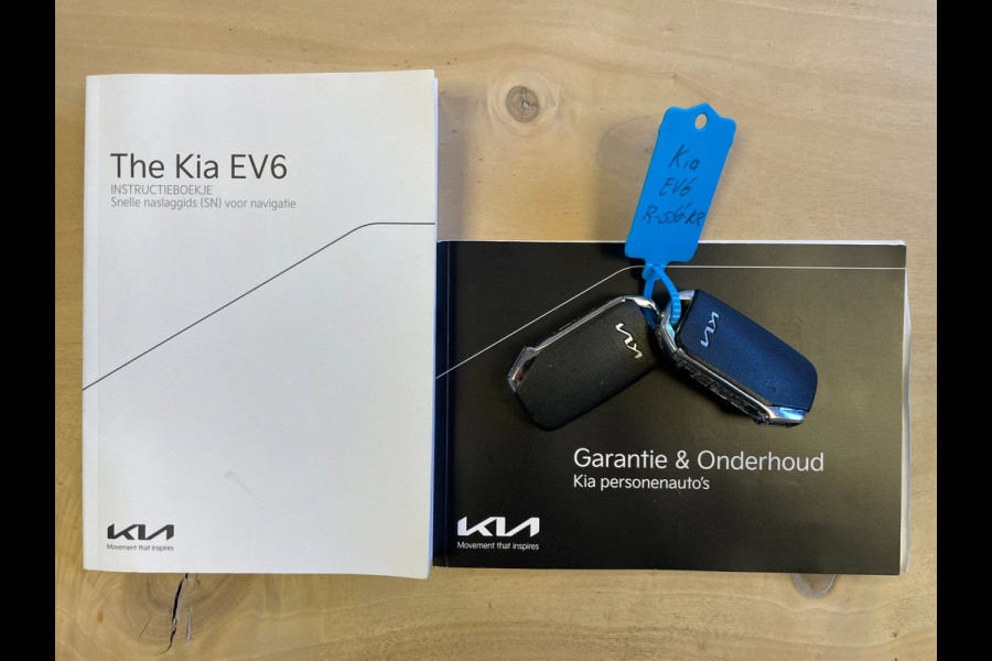 Kia Ev6 Plus 77.4 kWh|98% SOH|TREKHAAK|LEDER|MEMORY|STOELVERW.V+A/STOELVENT.V|STUURVERW|CAMERA|CARPLAY/ANDROID|BTW|1e EIG|NL-AUTO|