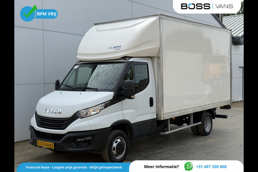 Iveco Daily 35C16 3.0 160pk Laadklep Bakwagen Dubbellucht Climate Control Cruise Control Camera Meubelbak Koffer