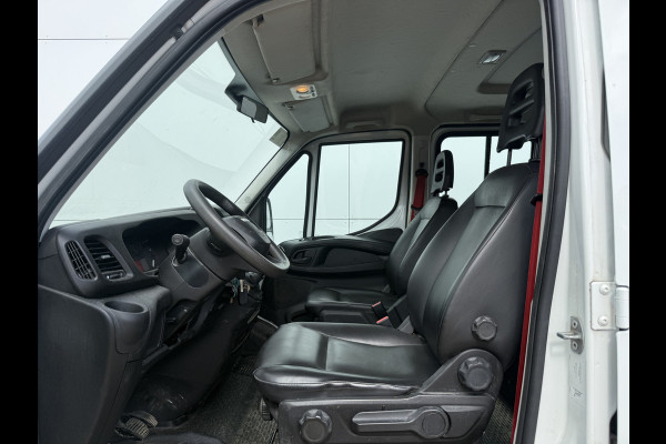 Iveco Daily 35C16 3.0 Dubbele Cabine Kipper Dubbellucht 3,5t Trekhaak 6 Stoelen Airco Cruise Control Benne Tipper