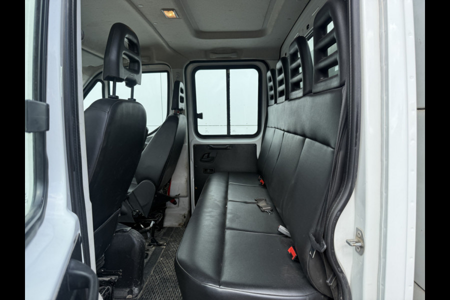 Iveco Daily 35C16 3.0 Dubbele Cabine Kipper Dubbellucht 3,5t Trekhaak 6 Stoelen Airco Cruise Control Benne Tipper