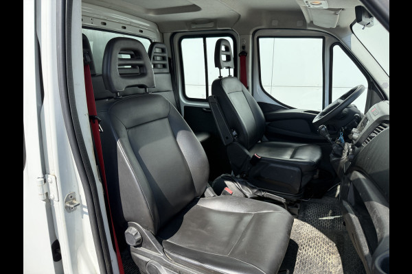 Iveco Daily 35C16 3.0 Dubbele Cabine Kipper Dubbellucht 3,5t Trekhaak 6 Stoelen Airco Cruise Control Benne Tipper